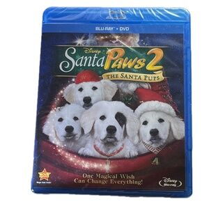 Disney Santa Paws 2 The Santa Pups Blu-ray DVD 2-Disc Combo Sealed‎ Holiday 2012